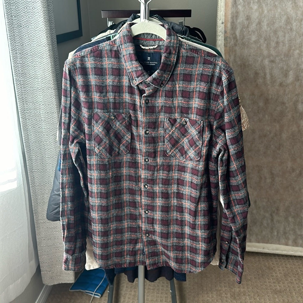 Roark Long sleeve flannel shirt